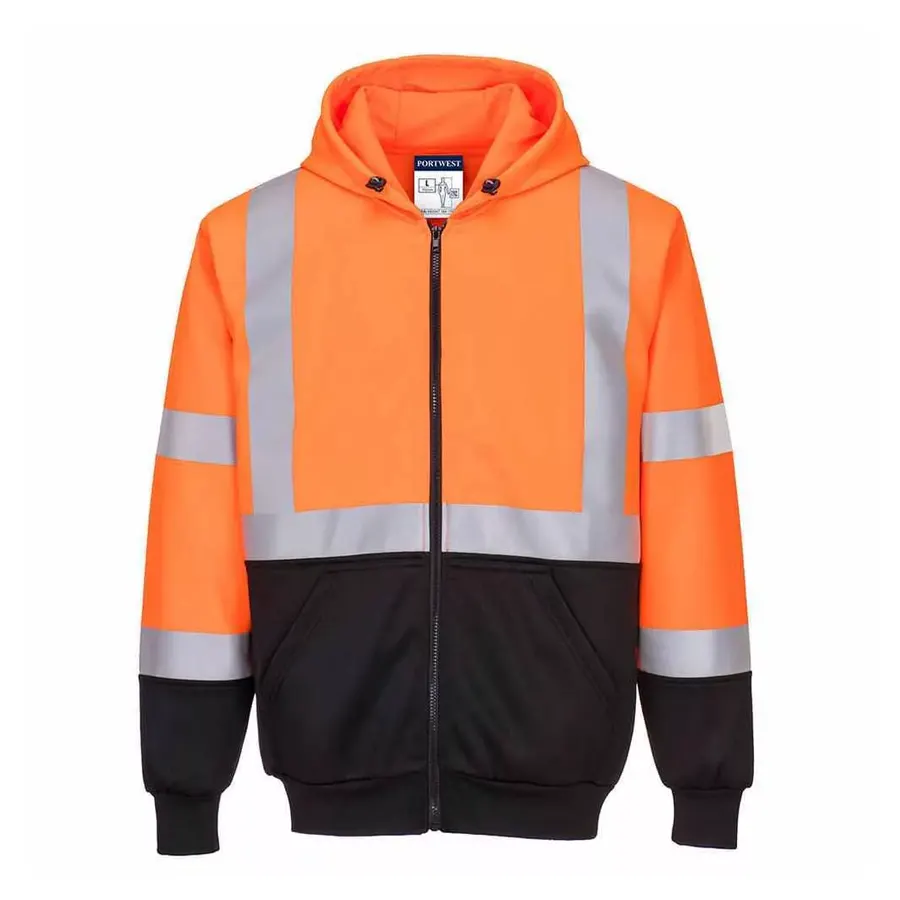 Portwest B315 - Láthatósági HI-VIS pulóver, narancssárga/fekete