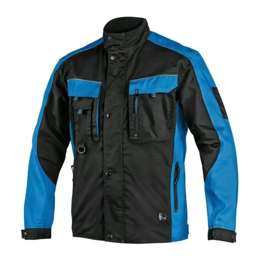 CXS Sirius Brighton - Munkavédelmi Kabát, fekete/kék