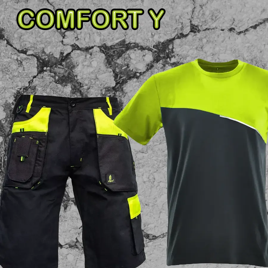 COMFORT Y Munkaruha szett - Munkavédelmi rövidnadrág + Póló