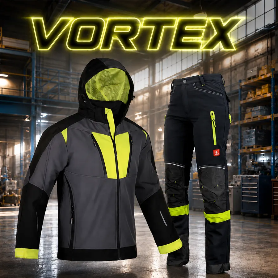 VORTEX Munkaruha szett - Softshell kabát + softshell nadrág