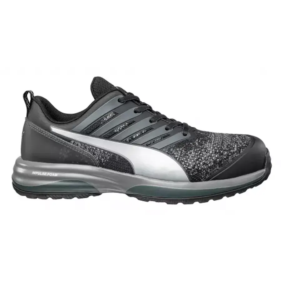 PUMA Charge black ESD Munkavédelmi cipő (S1P ESD SRC HRO) OUTLET, 40-es méret