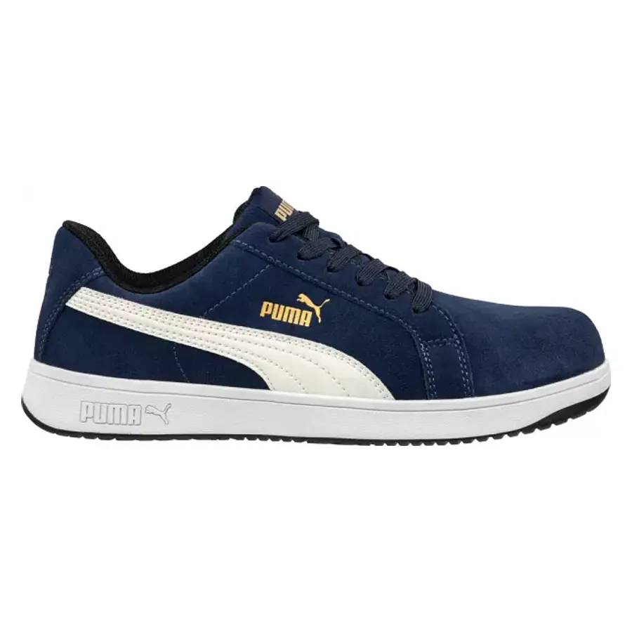 PUMA Iconic Suede Grey Navy (S1PL, ESD, FO, HRO, SR) OUTLET, 42-es méret