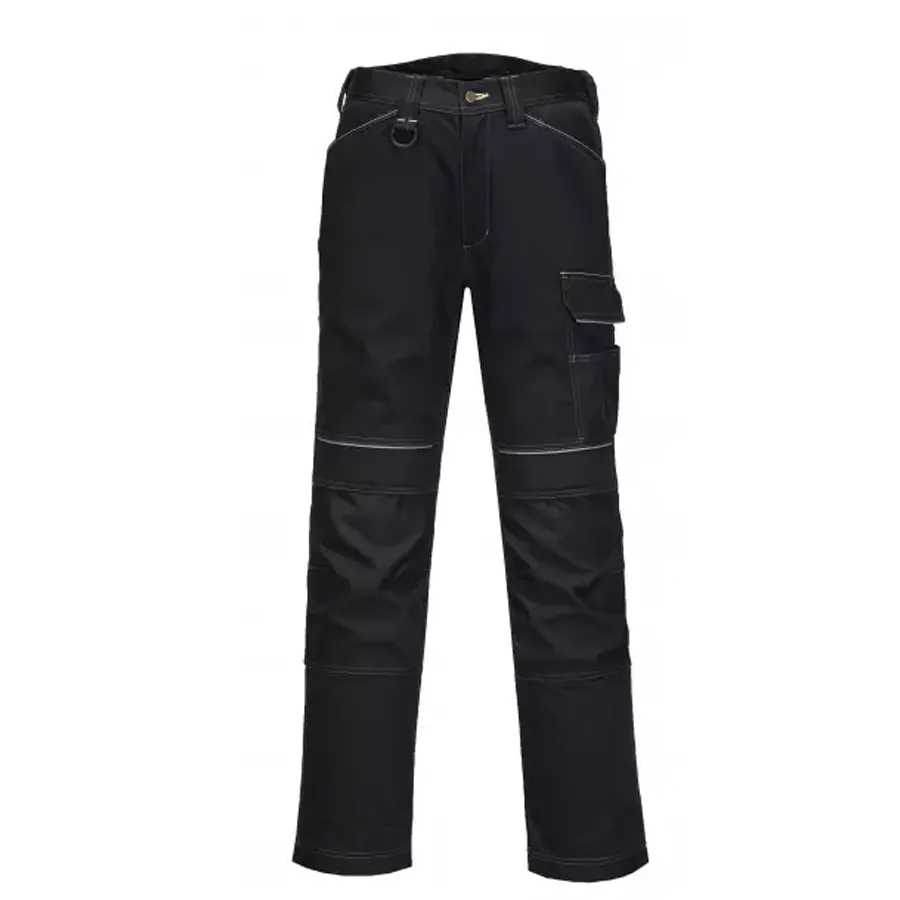 Portwest T601 Munkaruha - Derekas Munkásnadrág, fekete OUTLET, 56-os méret