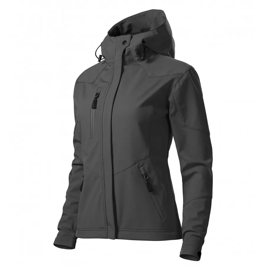 Malfini Női Softshell kabát, szürke, szélálló-vízálló