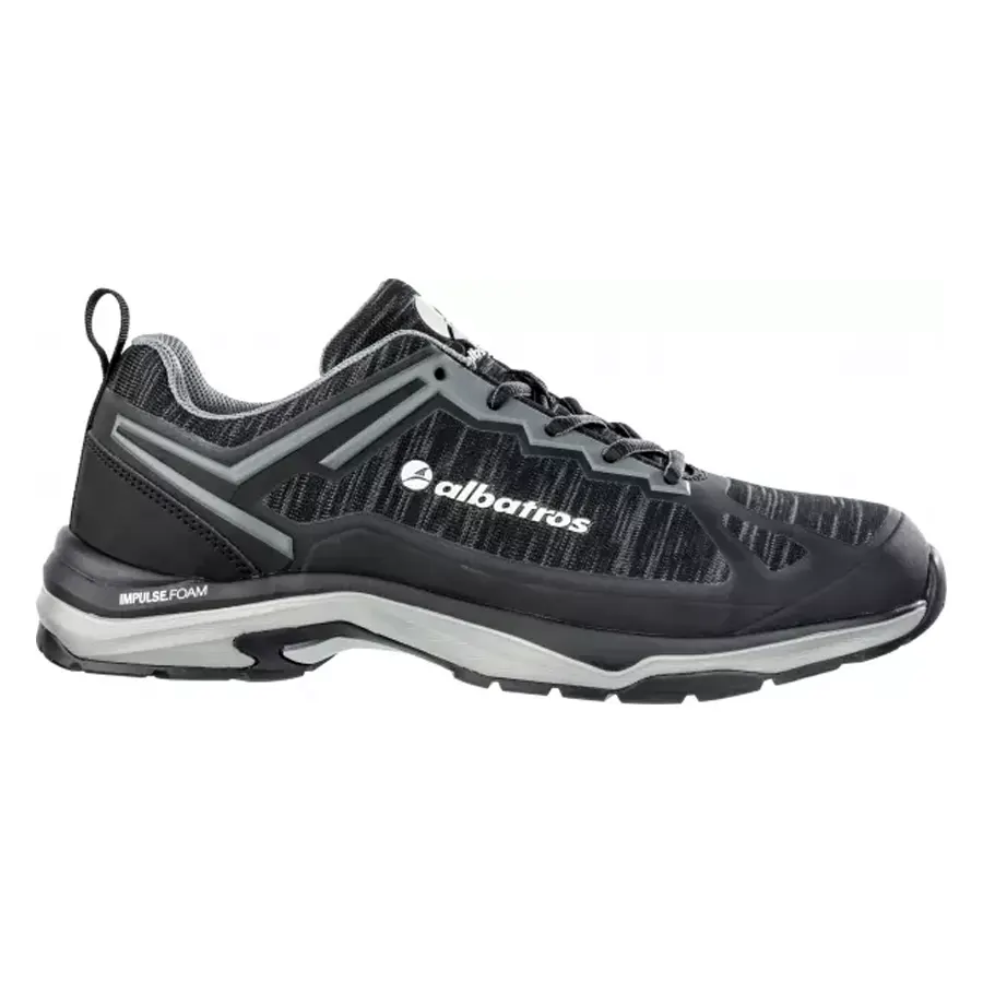 Albatros Skyrunner Black Low Munkavédelmi cipő (O1 HRO SRC)