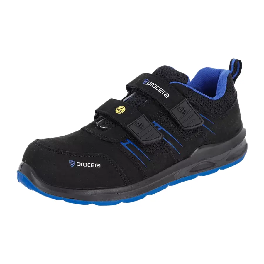 Procera Olympus ESD Munkavédelmi Cipő, narancs/kék (ESD, S1P, SRC)