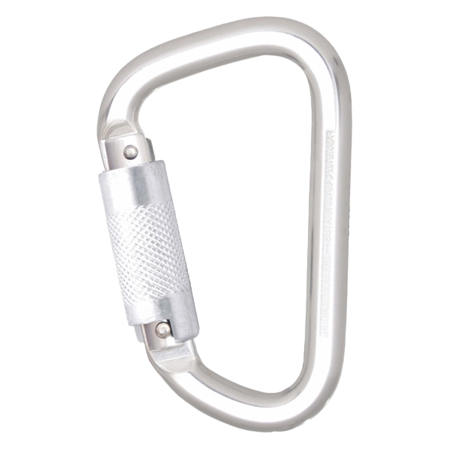 KRATOS - alumínium karabiner, negyedfordulatos zárral