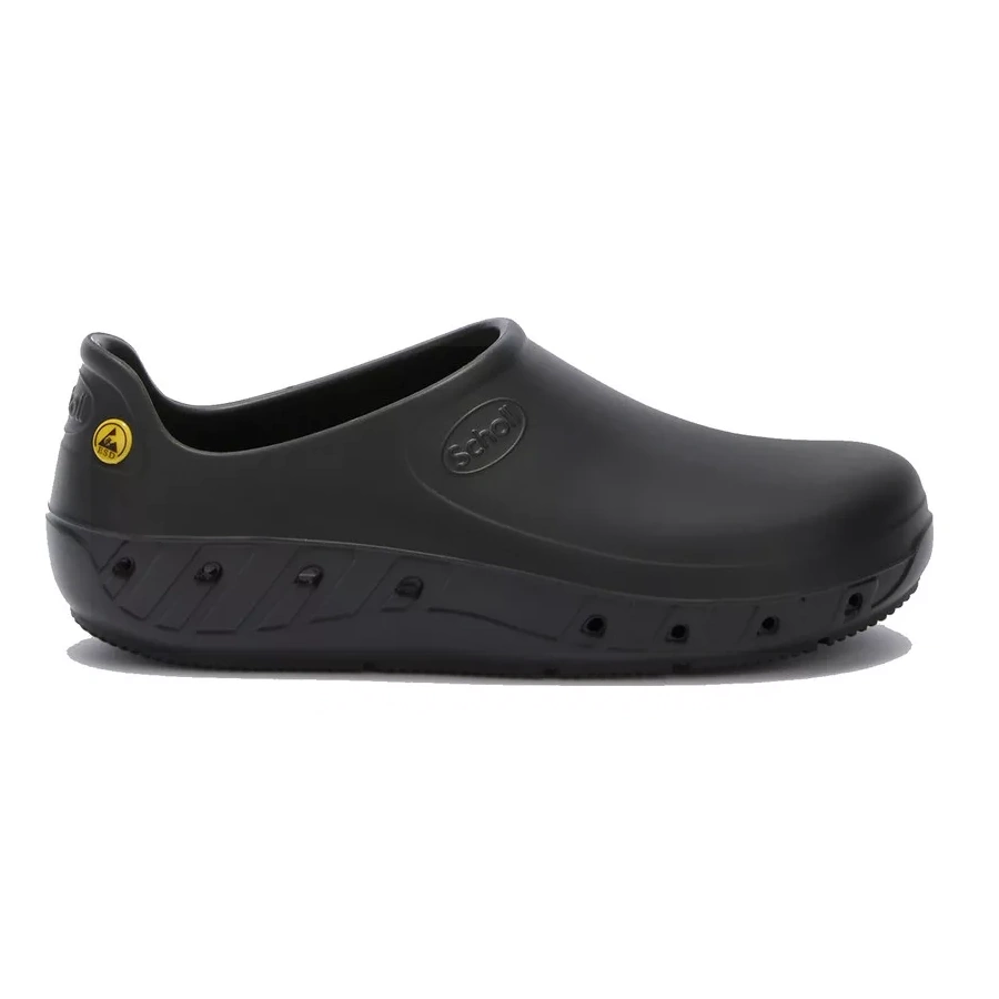 Scholl ULTRAGRIP EVA Csúszásmentes Klumpa, fekete (OB, ESD, SRC)