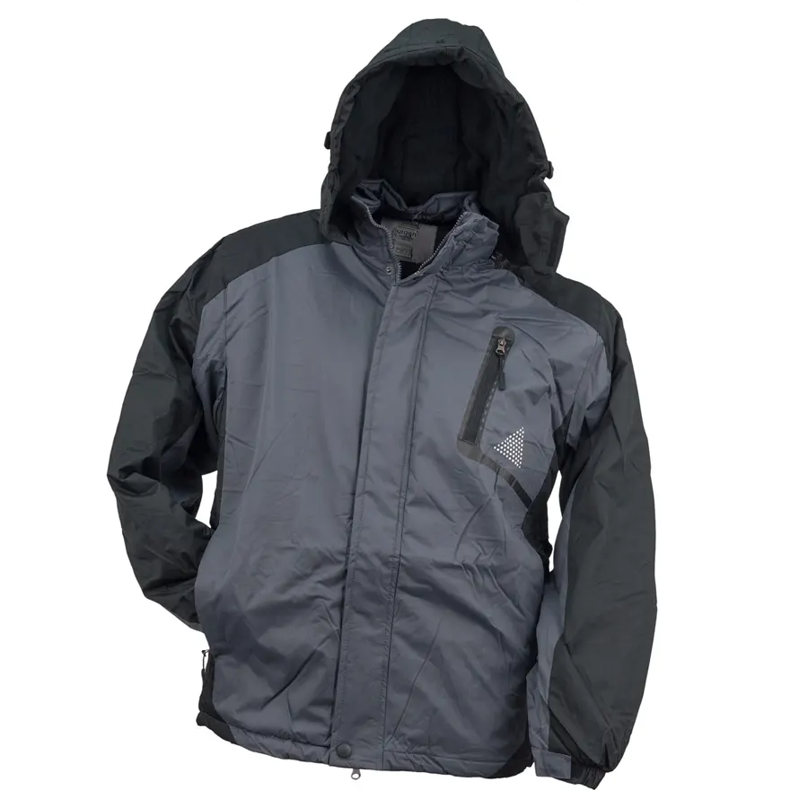 Urgent GB Téli Kabát, vízhatlan, szürke/fekete