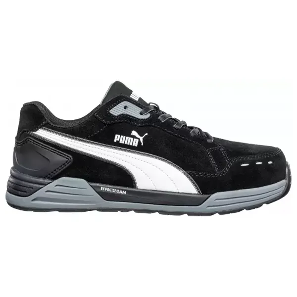 PUMA Airtwist Black ESD Munkavédelmi cipő (S3, ESD, SRC, HRO) 