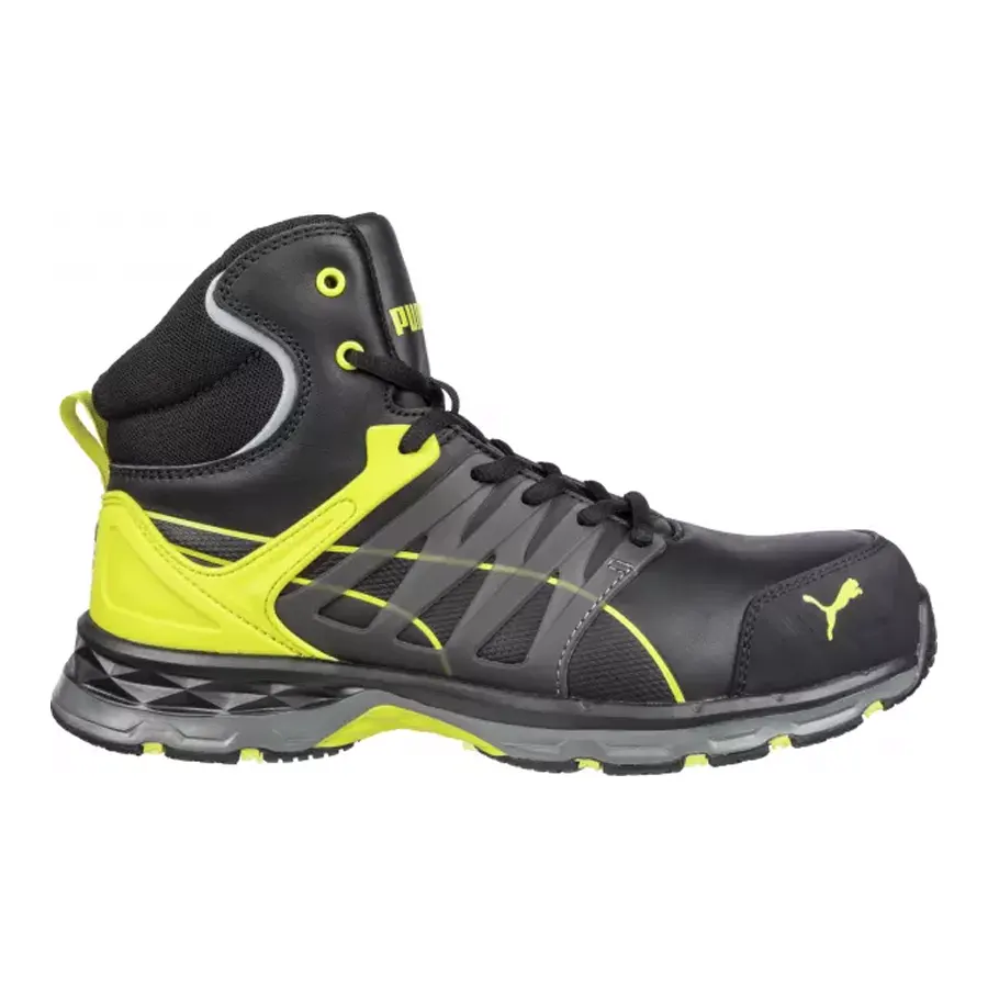 PUMA Velocity 2.0 Yellow Munkavédelmi cipő (S3, SRC, ESD, HRO) 