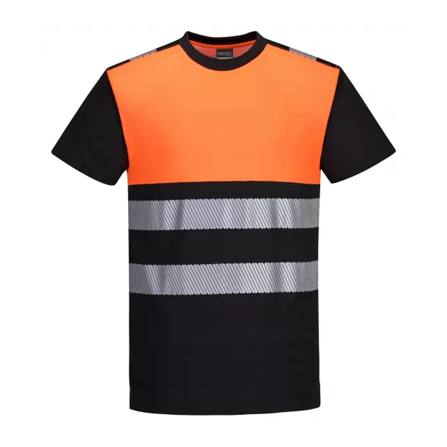 Portwest PW311 - Láthatósági póló, narancssárga/fekete