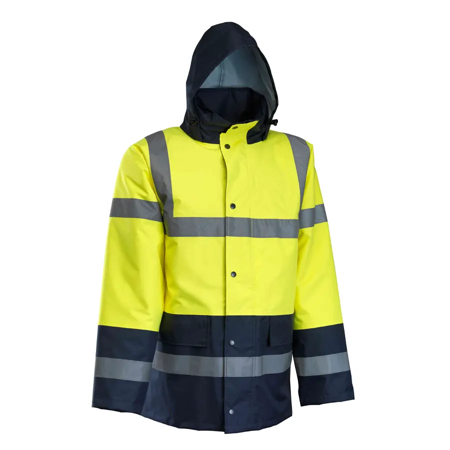 FLASHBACK Yellow - Jól láthatósági bélelt téli kabát