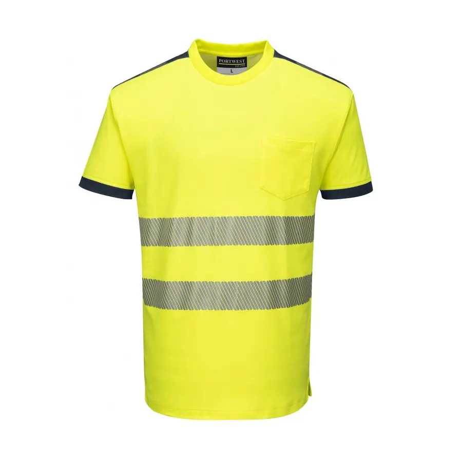 Portwest T181 - Jól láthatósági póló, neon sárga
