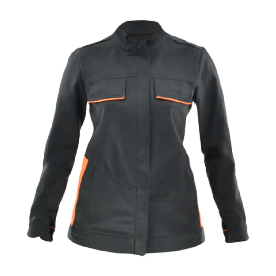 HERA - Női Munkavédelmi kabát, szürke/narancs