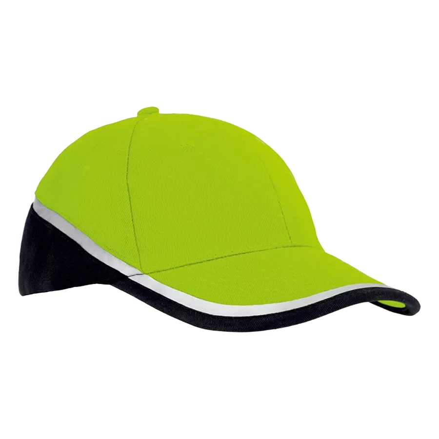 Procera Dobbelt baseball sapka, fekete/sárga