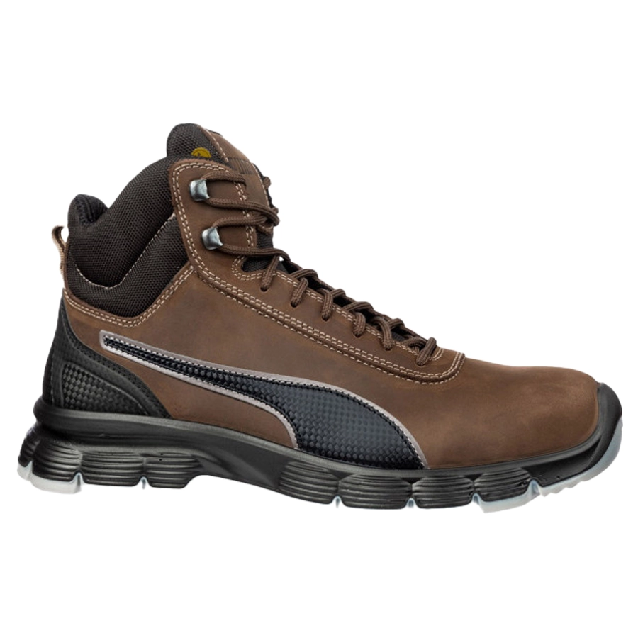 Puma Condor Brown Mid Munkavédelmi bakancs (S3L, ESD, FO, SR)