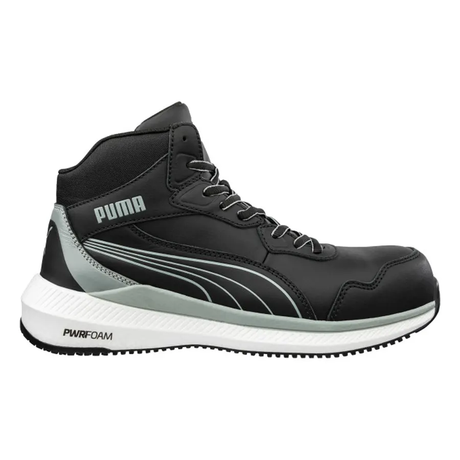 Puma Zoom Black Munkavédelmi bakancs (S3S, ESD, FO, HRO, SR)