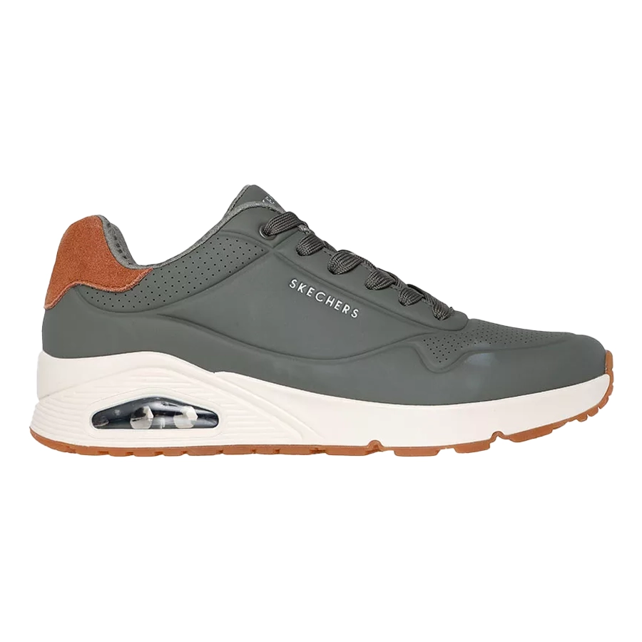 Skechers Uno Suited On Air munkavédelmi cipő, zöld (ESD, O1)