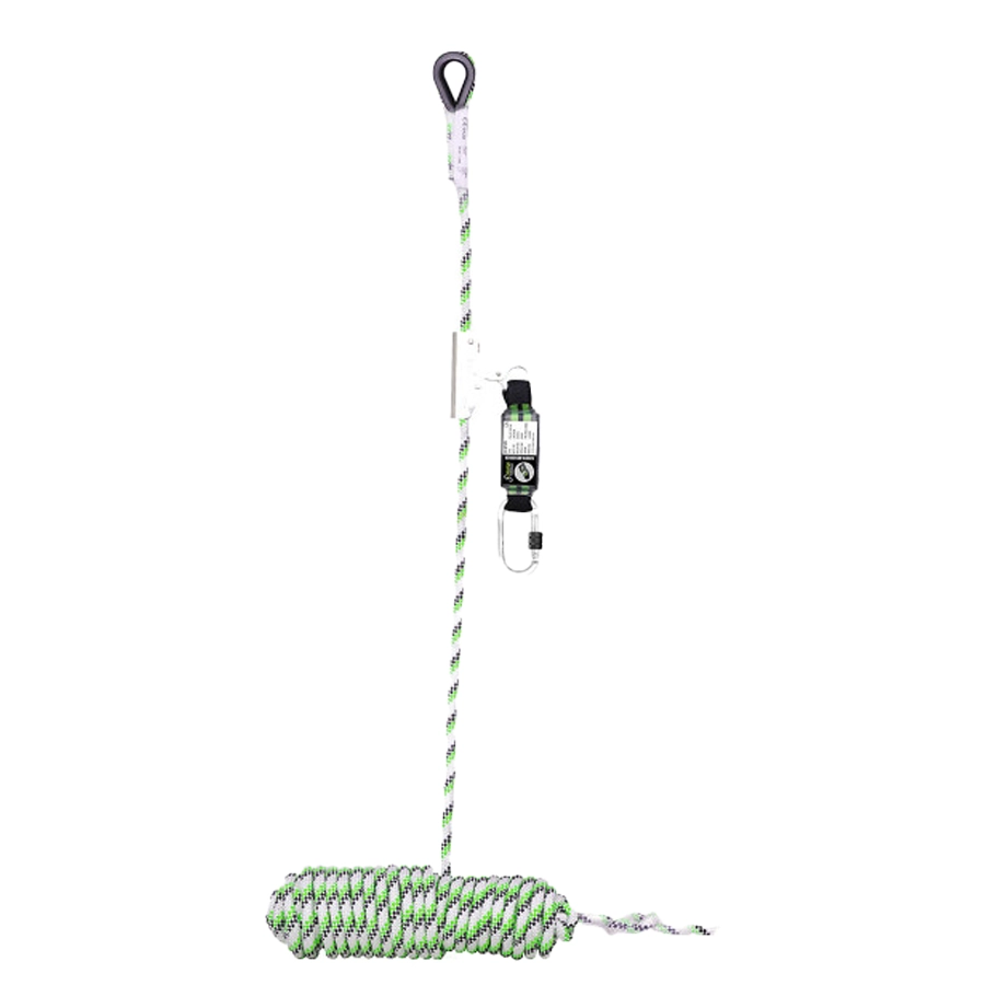 KRATOS Niro - 10 m hosszú, 10m hosszú, 12mm átmérőjű, vezetővel ellátott kötél