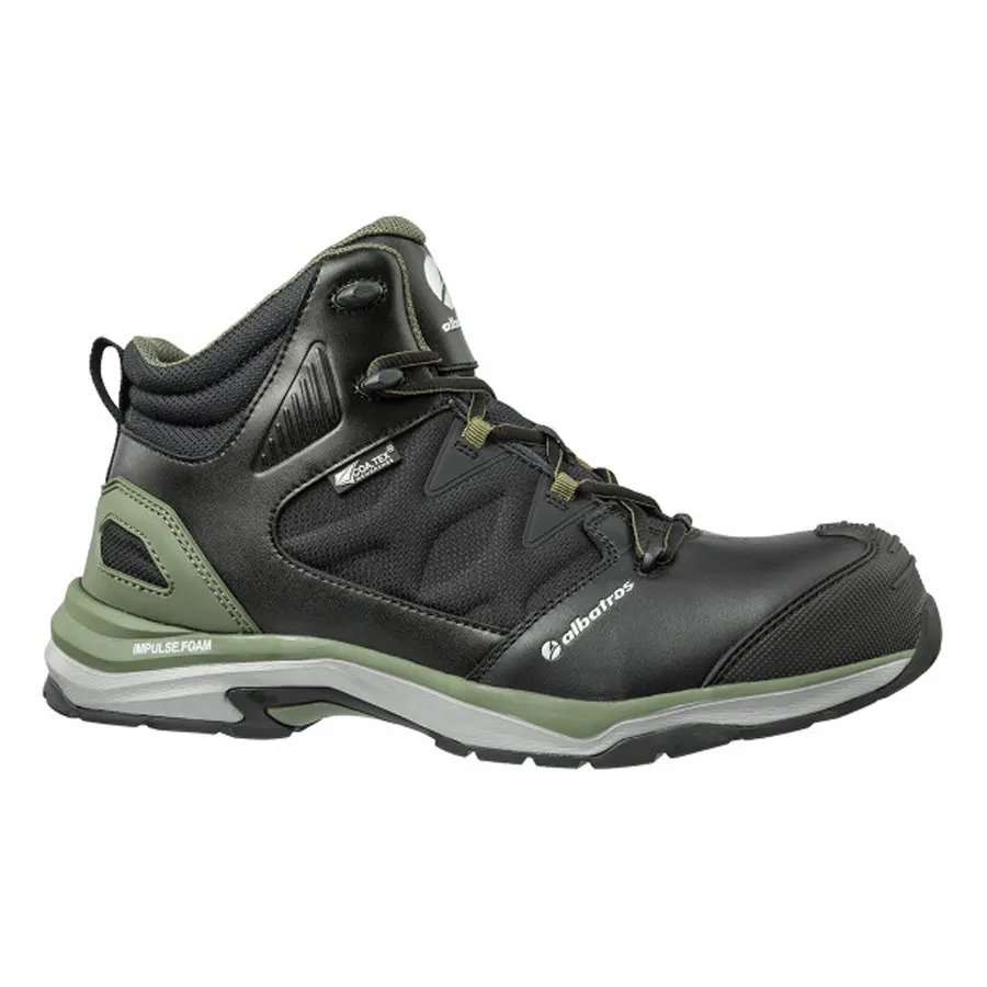 ALBATROS Ultratrail Olive CTX ESD Vízálló Munkavédelmi bakancs (S7S ESD FO HRO SR) 