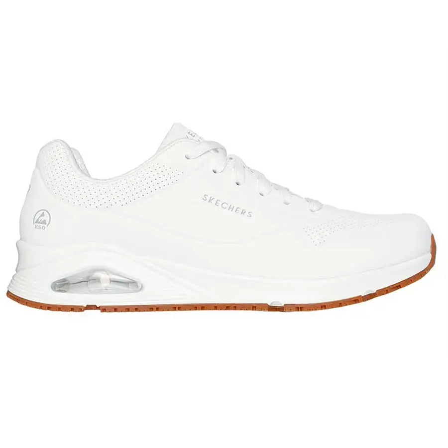 Skechers UNO SR SUTAL munkacipő, fehér (O1, FO, SRC, ESD)